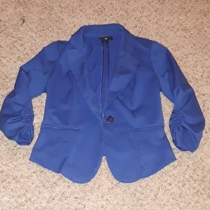 Blue blazer